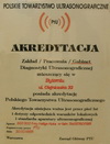 Certyfikaty - dr med Michał Młynarski