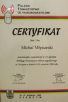Certyfikaty - dr med Michał Młynarski